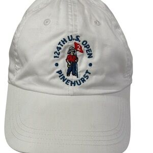 124th U.S. Open Pinehurst Golf Hat Classic Fit Lightweight Adjustable Strap USGA